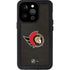 NHL Ottawa Senators Distressed iPhone 15 Pro Waterproof Case